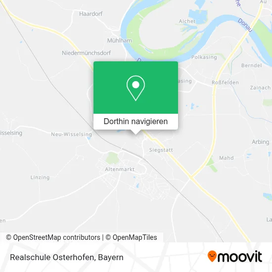 Realschule Osterhofen Karte