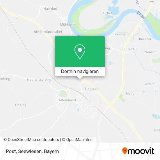 Post, Seewiesen Karte