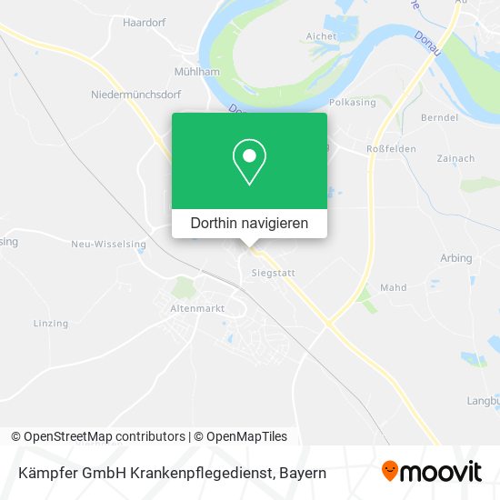 Kämpfer GmbH Krankenpflegedienst Karte