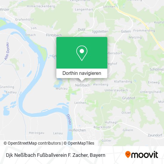 Djk Neßlbach Fußballverein F. Zacher Karte