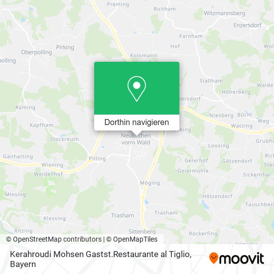 Kerahroudi Mohsen Gastst.Restaurante al Tiglio Karte