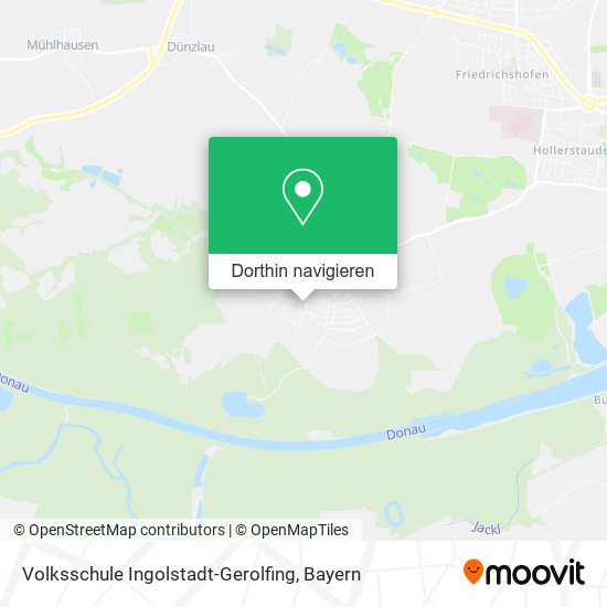 Volksschule Ingolstadt-Gerolfing Karte