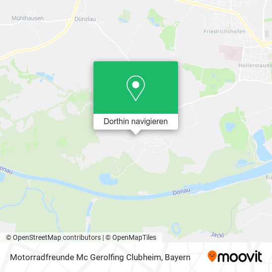 Motorradfreunde Mc Gerolfing Clubheim Karte