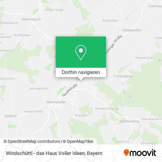 Windschüttl - das Haus Voller Ideen Karte