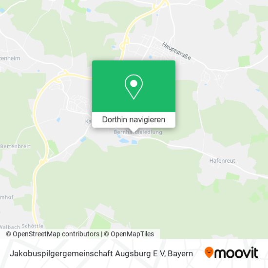 Jakobuspilgergemeinschaft Augsburg E V Karte