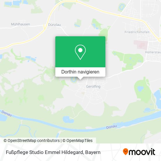 Fußpflege Studio Emmel Hildegard Karte
