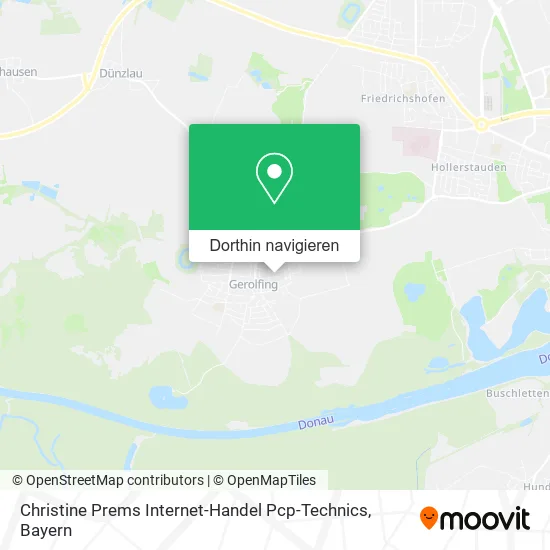 Christine Prems Internet-Handel Pcp-Technics Karte