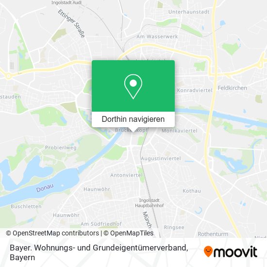 Bayer. Wohnungs- und Grundeigentümerverband Karte