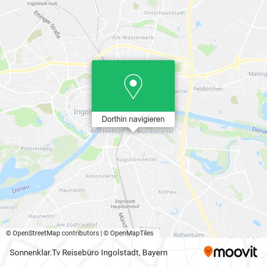 Sonnenklar.Tv Reisebüro Ingolstadt Karte