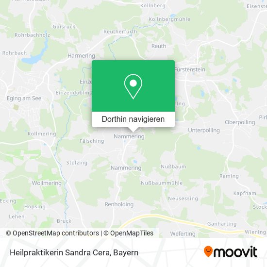Heilpraktikerin Sandra Cera Karte
