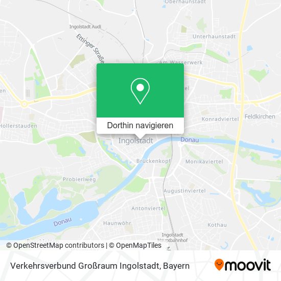 Verkehrsverbund Großraum Ingolstadt Karte