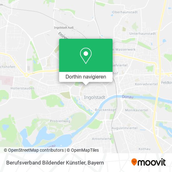 Berufsverband Bildender Künstler Karte