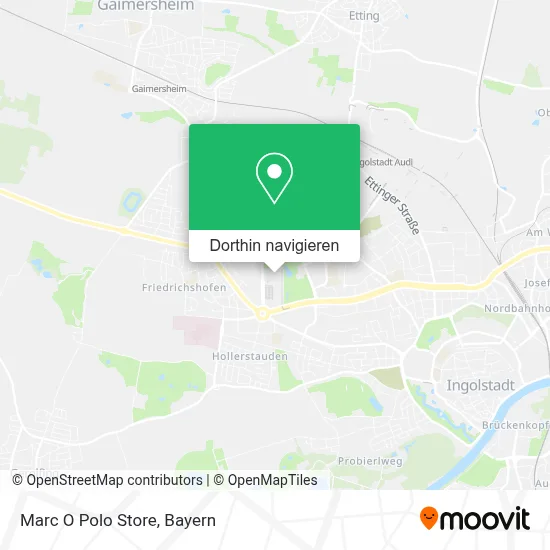 Marc O Polo Store Karte