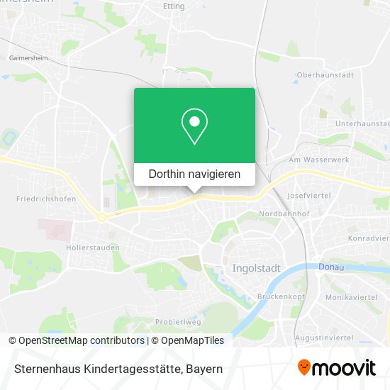 Sternenhaus Kindertagesstätte Karte
