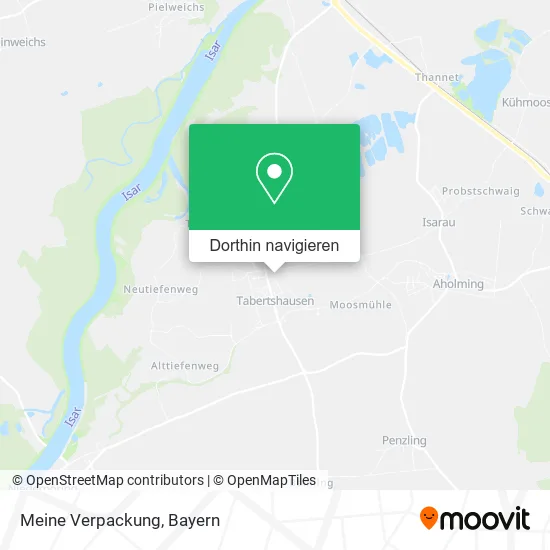 Meine Verpackung Karte