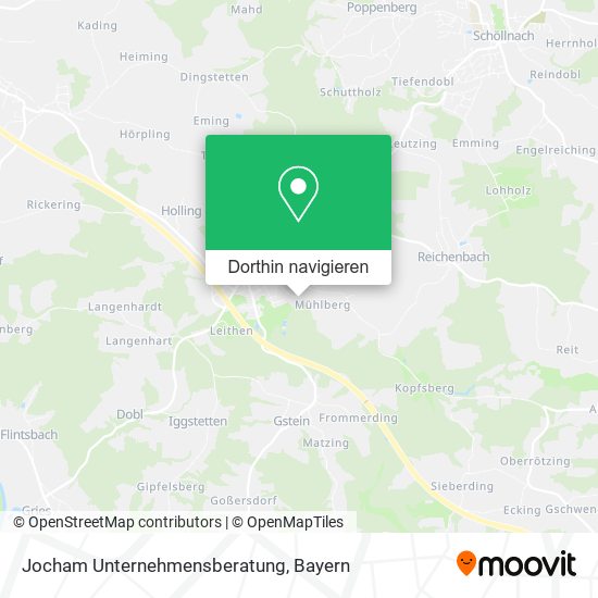 Jocham Unternehmensberatung Karte