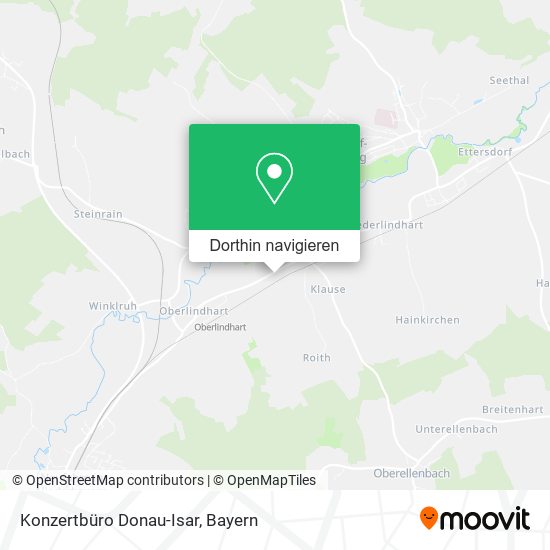 Konzertbüro Donau-Isar Karte