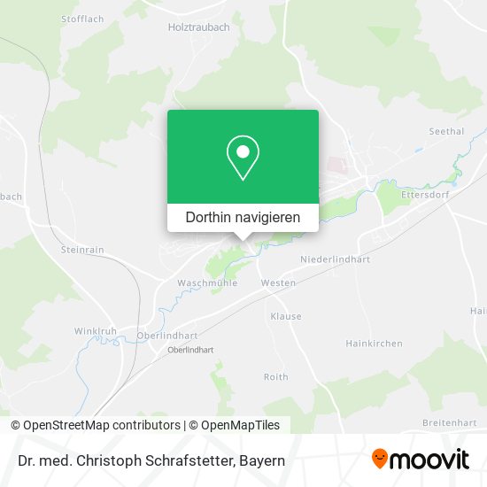 Dr. med. Christoph Schrafstetter Karte
