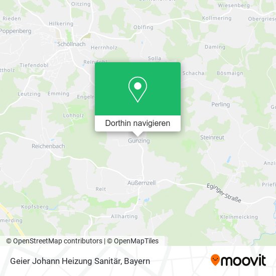 Geier Johann Heizung Sanitär Karte