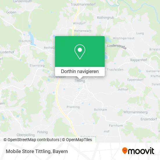 Mobile Store Tittling Karte