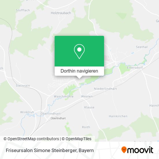 Friseursalon Simone Steinberger Karte