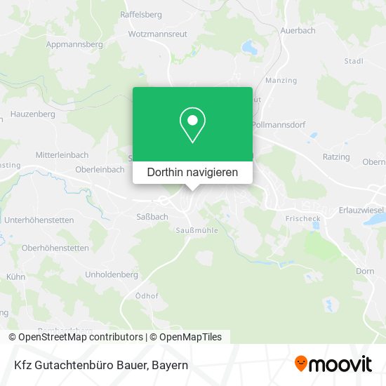 Kfz Gutachtenbüro Bauer Karte