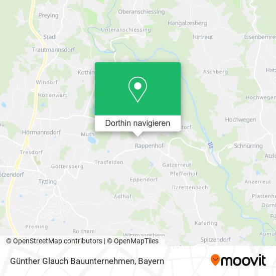 Günther Glauch Bauunternehmen Karte
