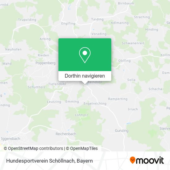 Hundesportverein Schöllnach Karte