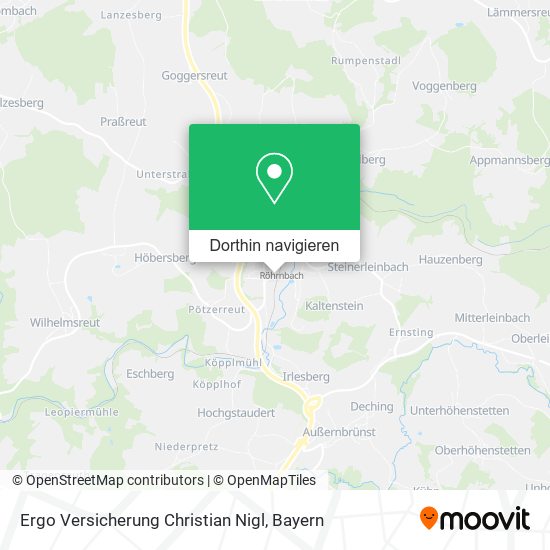 Ergo Versicherung Christian Nigl Karte