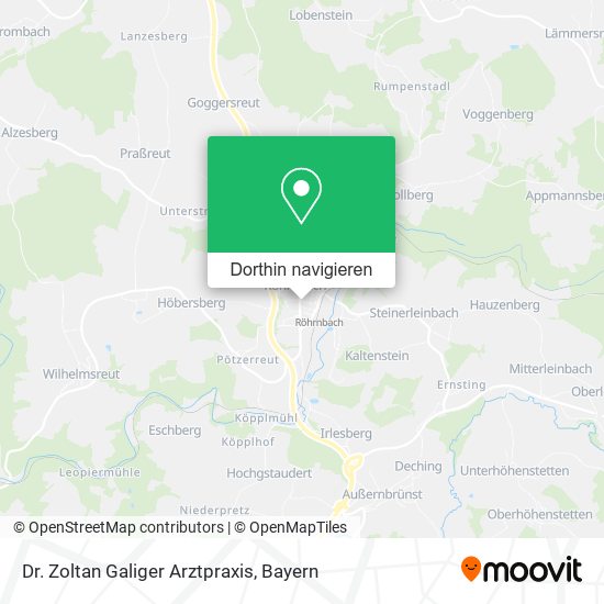 Dr. Zoltan Galiger Arztpraxis Karte