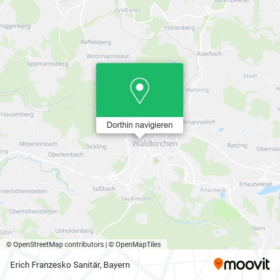 Erich Franzesko Sanitär Karte