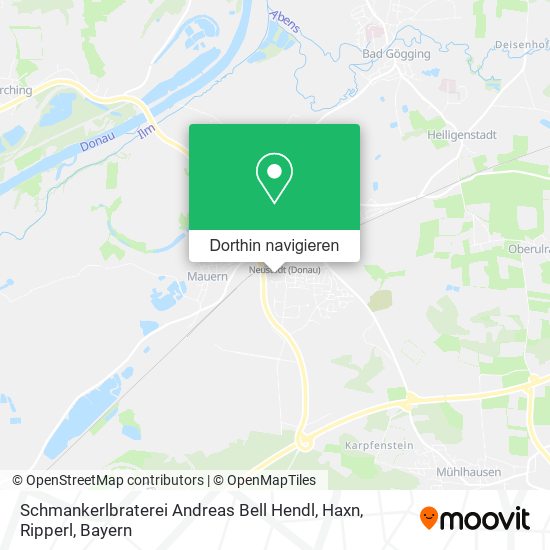 Schmankerlbraterei Andreas Bell Hendl, Haxn, Ripperl Karte