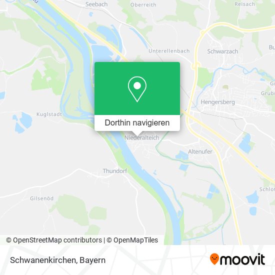 Schwanenkirchen Karte