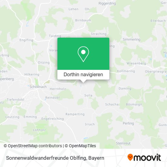 Sonnenwaldwanderfreunde Oblfing Karte