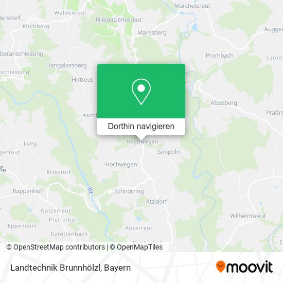 Landtechnik Brunnhölzl Karte