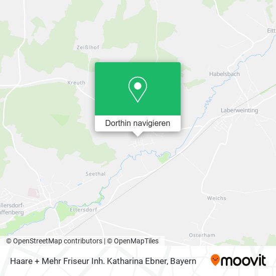 Haare + Mehr Friseur Inh. Katharina Ebner Karte