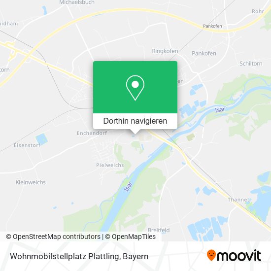 Wohnmobilstellplatz Plattling Karte