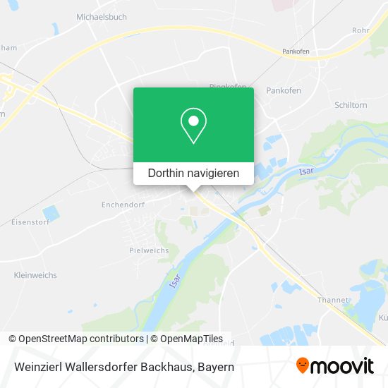 Weinzierl Wallersdorfer Backhaus Karte