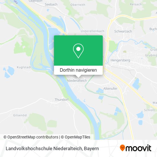 Landvolkshochschule Niederalteich Karte