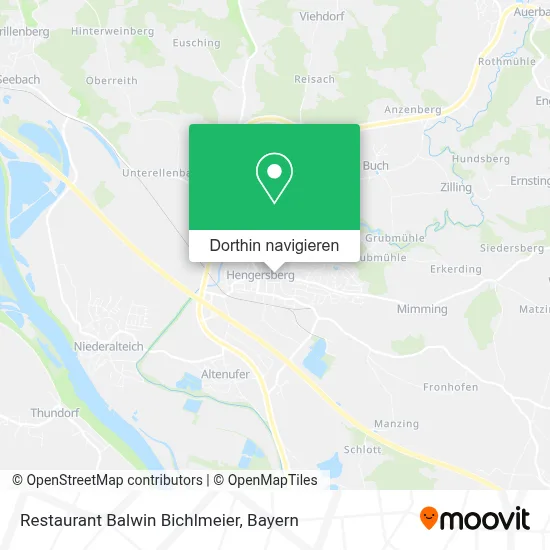 Restaurant Balwin Bichlmeier Karte