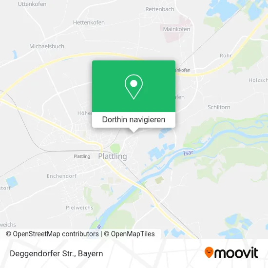 Deggendorfer Str. Karte