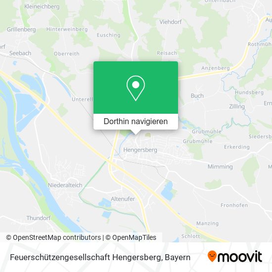 Feuerschützengesellschaft Hengersberg Karte