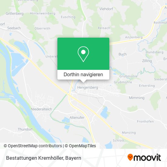 Bestattungen Kremhöller Karte