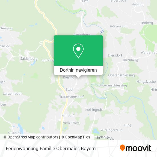 Ferienwohnung Familie Obermaier Karte