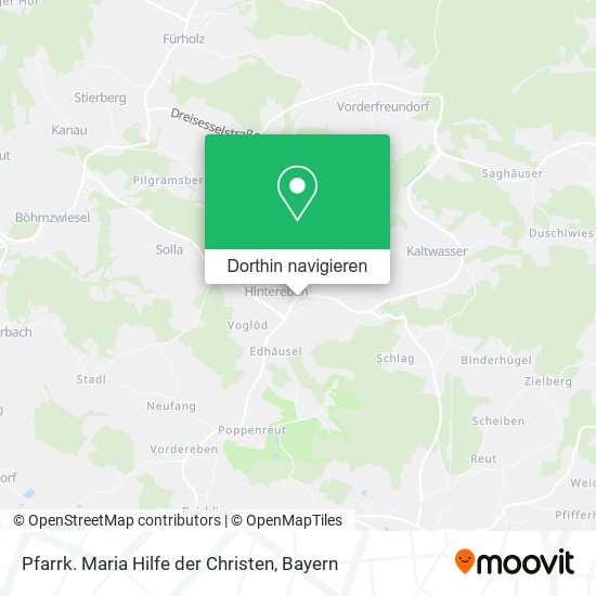 Pfarrk. Maria Hilfe der Christen Karte