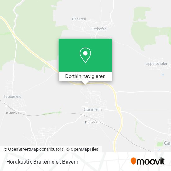 Hörakustik Brakemeier Karte
