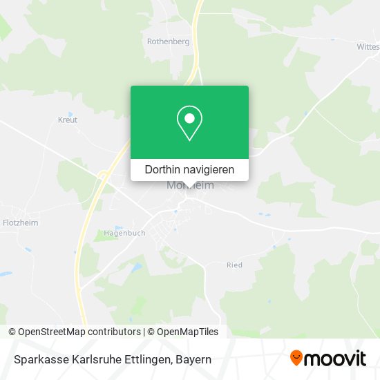 Sparkasse Karlsruhe Ettlingen Karte