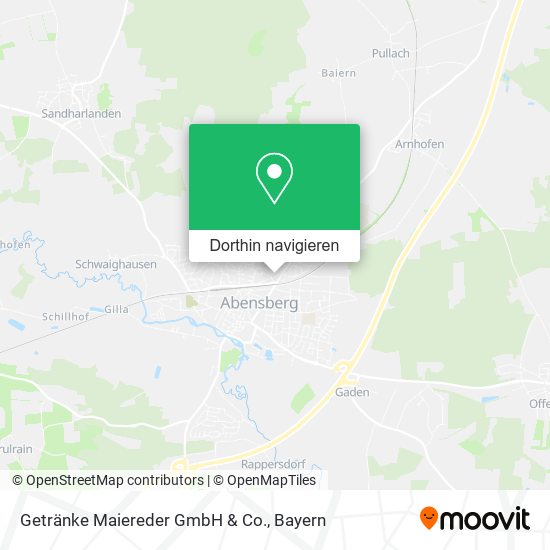 Getränke Maiereder GmbH & Co. Karte