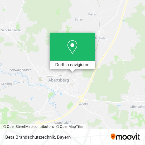 Beta Brandschutztechnik Karte