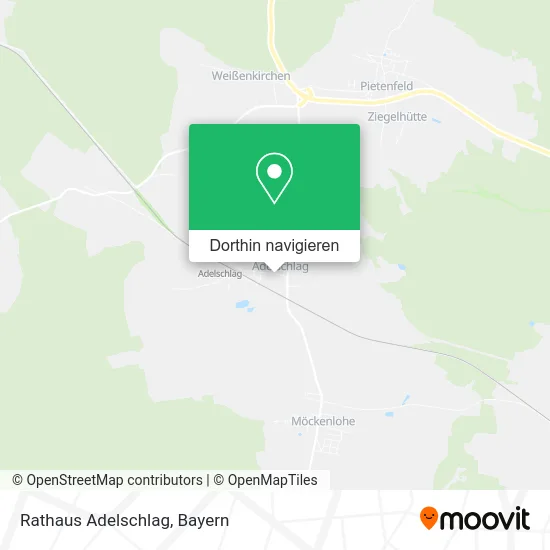 Rathaus Adelschlag Karte